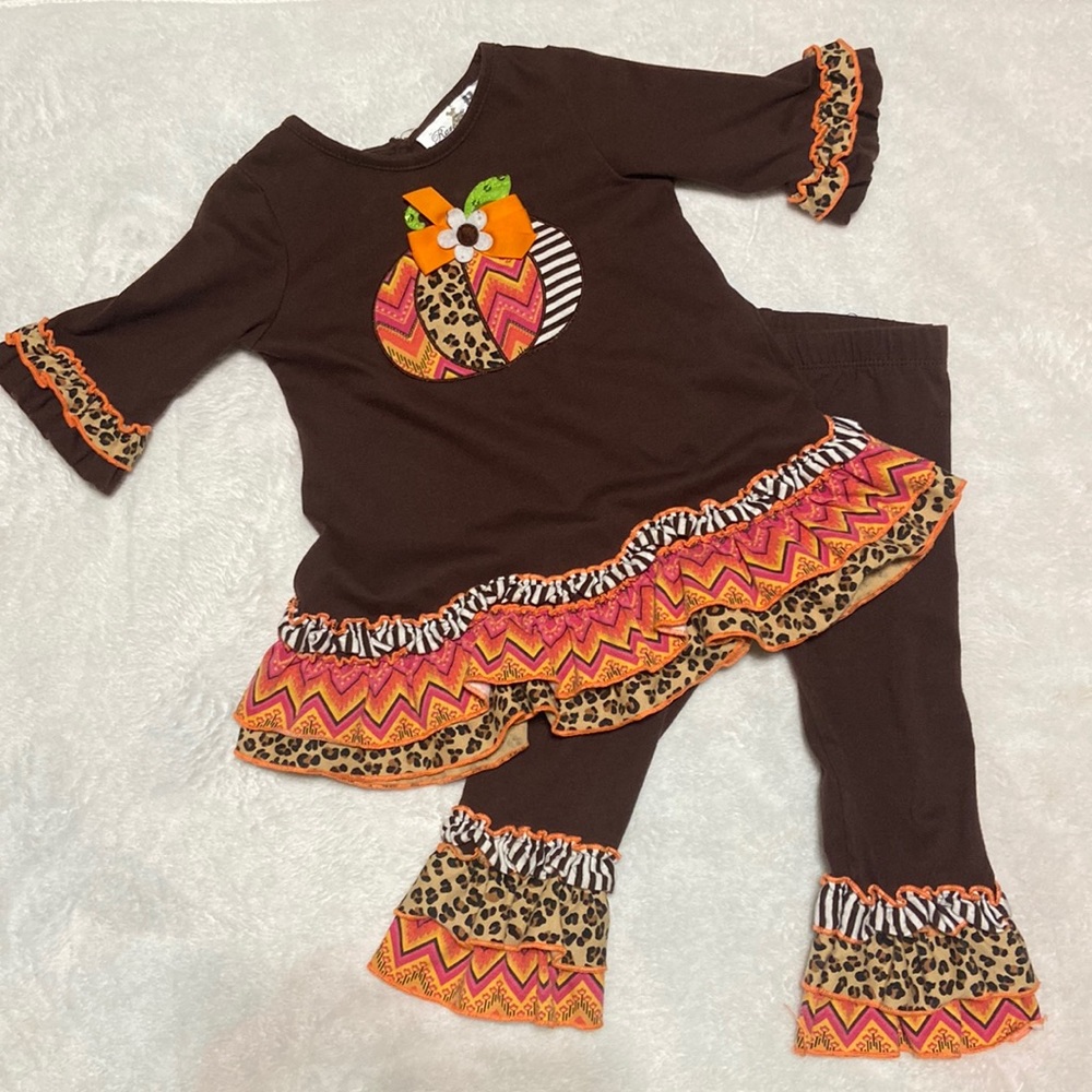 Boutique Pumpkin Outfit